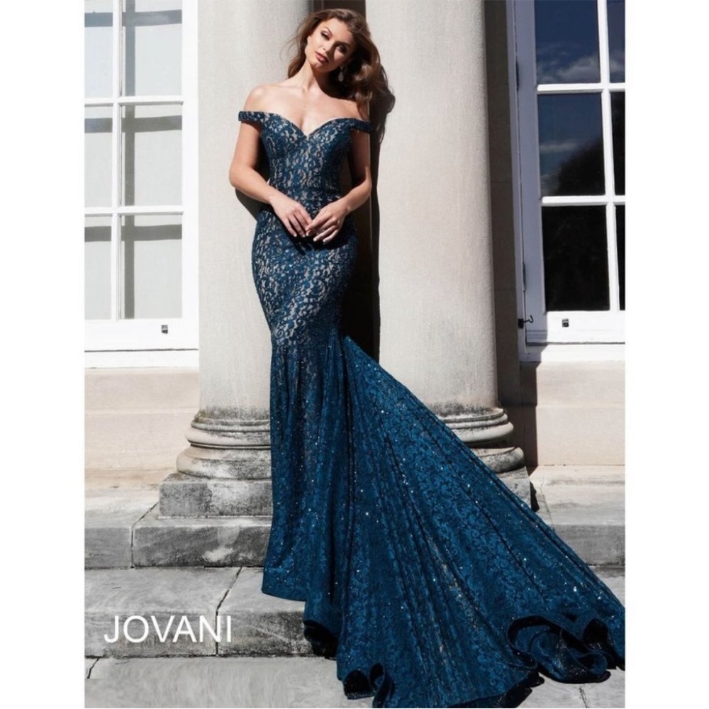 Jovani blue dress